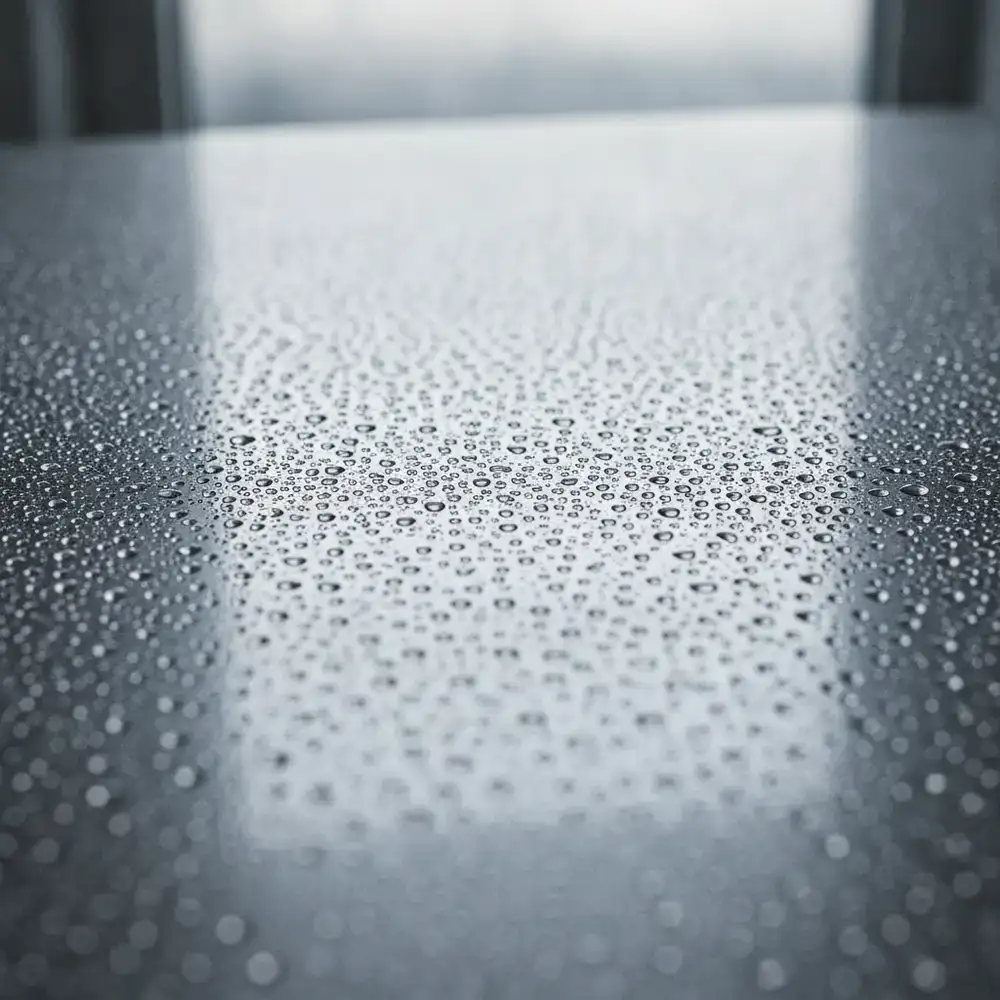 Clean sparkling surface texture